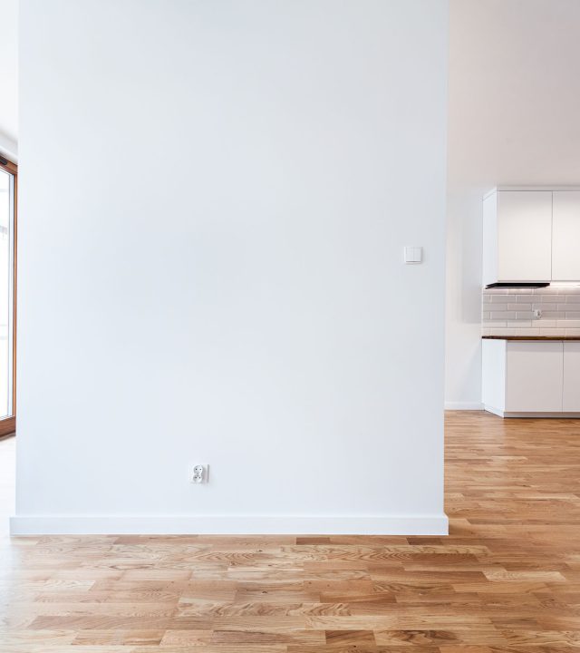Empty new apartment interior real estate for sale or rent